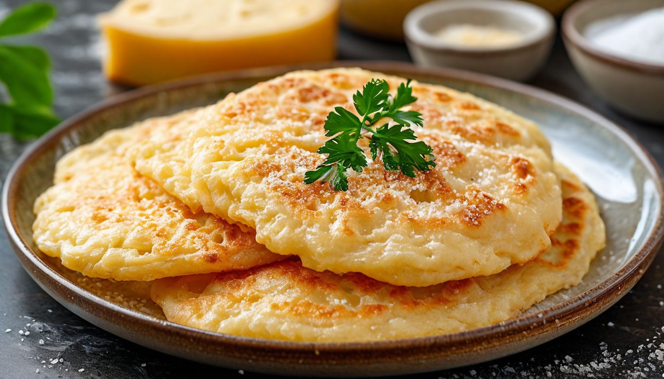 Сырные лепешки